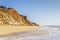 Beautiful Falesia beach with high cliffs by Atlantic Ocean, Albufeira, Algarve