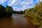 Beautiful Fall Colors Along the Fox River in Wisconsin