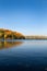 Beautiful Fall Season Day at Meech Lake Quebec Canada