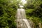 Beautiful and famous greenish waterfall.