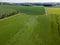 Beautiful farmlands from above - rural scenery