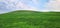 Beautiful field and sky. Clean photo. Ð¡lear horizon. Screensaver. Wallpaper
