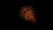 Beautiful fireworks display on New Years Eve
