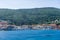 Beautiful Fiscardo bay in Ionian Island Kefalonia