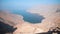 Beautiful fjord Khor Najd in Musandam Oman