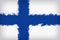 Beautiful flag of Finland