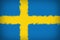 Beautiful flag of Sweden