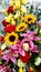 Beautiful Floral Bouquet, Sunflowers, Lillies, Gladiolus, Roses