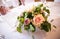 Beautiful floral centerpiece for a wedding