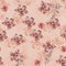 Beautiful Floral design with pitch backgroun texture for digital print designjng