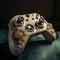 Beautiful Floral Design Xbox Controller Created with Generative Ai Technology