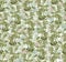 Beautiful floral pattern - gooseberry green branches.