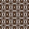 Beautiful flower motifs on Solo batik design with white brown color design