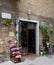 Beautiful flower shop in a small Tuscan town