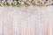 Beautiful flowers background for wedding scene