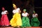 Beautiful folklore ballerinas from Colombia performance