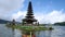 Beautiful footage of Ulun Danu Bratan Temple