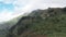 Beautiful forested mountain range with farmlands on hills, Kodaikanal, Tamil Nadu, India