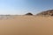 Beautiful formations of rocks and sand of Bahariya Oasis in Egypt