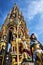 Beautiful Fountain in Nuremberg, Germany