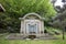 A beautiful fountain in the park