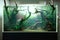 Beautiful freshwater aquascape with live aquarium plants
