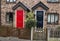 Beautiful front entrance doors in England