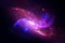 A beautiful galactic spiral in dark space. Elements of this image were furnished by NASA