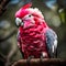 Beautiful galah cockatoo bird - ai generated image