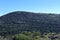 Beautiful Galilee landscape with trees.