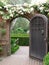 Beautiful garden door