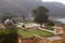 Beautiful gardens in Amber Fort, Jaipur