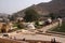 Beautiful gardens in Amber Fort, Jaipur