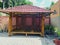 beautiful gazebo from bamboo