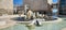 Beautiful Getty Museum Water Fountain