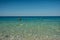 The beautiful Gialos Beach, Greece