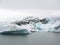 Beautiful glacier lagoon, Jokulsarlon, Iceland