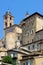 Beautiful glimpse of Urbino, medieval italian town