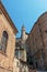 Beautiful glimpse of Urbino, medieval italian town