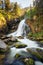 Beautiful Golling waterfall at spring, Austria