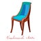 Beautiful Gondole chair Louis Filippe