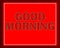 Beautiful-good-morning-lettering-with-red color-background