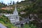 Beautiful gothical church of Las Lajas, in Ipiales, Colombia