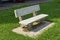 Beautiful granite bench