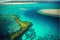 The beautiful Great Barrier reef in Australia