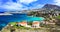 Beautiful Greece landscapes - Crete island, pictorial Almyrida