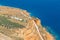 Beautiful greek seascape at sunny day