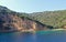 Beautiful Greek wild islands in the Aegean Sea