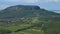 Beautiful green landscape from Hungary with volcanoes near lake Balaton