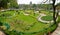 Beautiful green panoramic ariel view of the Park at Roundabout of Central Secretariat